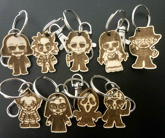 Horror Character Keychain