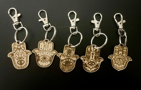 Hamsa Keychain